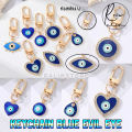 พวงกุญแจ BLUE EVIL EYE ดวงตาปีศาจ เครื่องรางนำโชค ขับไล่สิ่งชั่วร้าย เสริมฮวงจุ้ย. 