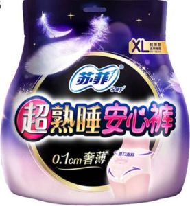 Size M / L / XL Sofy Maternity Sanitary Pads Pants Night