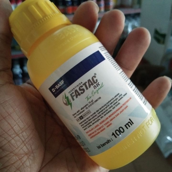 Insektisida Fastac 15 EC kemasan 100 ml botol kuning | Lazada Indonesia