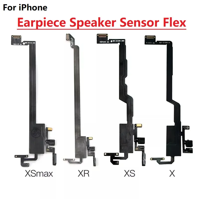 thumbnail image 2 of Online Mobile Parts IPhone Earpiece Speaker Assembly – For X, XR, XS, 11, 12, Pro, Mini 2 of 5