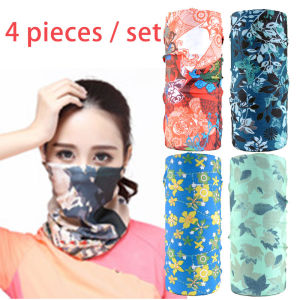 6&1 pieces Stretch Magic balaklava bandana Headband Face Mask Anti Dust UV Outdoor Multipurpose scarf for men Universal