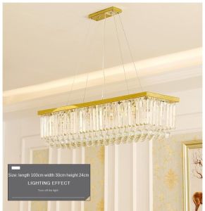 Elegant K9 Crystal & Stainless Steel LED Chandelier with Dimmable Lights for Modern Home Lighting