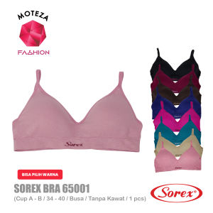 Sorex 65001 BH - Bra Wanita Tanpa Kawat Busa Tipis Cup A - B Kait 2