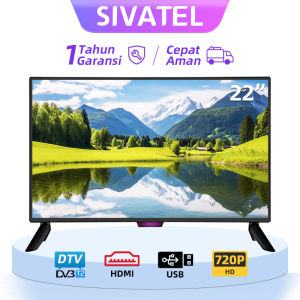 Sivatel Televisi LED 27 inch HD untuk Kost & Kamar-Support DVB-T2/HDMI/USB Garansi 1 Tahun