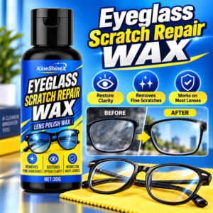 JMY Glasses Scratch Repair Cream Lens Scratch Remover Eyeglass Polish Easy Application Restores Lens Clarity Optical Glasses Repair Paste