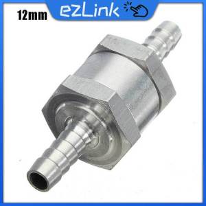 Universal 6/8/10/12mm Fuel One Way Check Valve Aluminium Non Return Valve Petrol Diesel