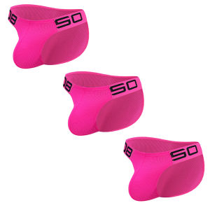 CMENIN BS 3Pcs Cotton Mềm Mại Gợi Cảm Quần Lót Nam Ngắn Gọn Quần Lót Mới Trượt Quần Lót Jockstrap Quần Đùi Nam Tanga U Túi BS822