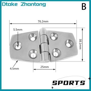 Dtake Marine 316 thép không gỉ thuyền bản lề nhiệm vụ nặng nề Hatch Đúc Bản lề cho cửa tủ cửa sổ mông bản lề phụ kiện phần cứng