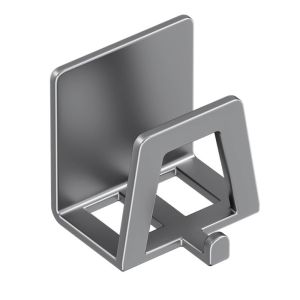 SZXBOGS เหล็กไร้สนิม ที่วางฟองน้ำ กาวในตัว อุปกรณ์ติดผนัง ชั้นเก็บของสำหรับเขียง ที่มีคุณภาพสูง ทนทานต่อการใช้งาน ตะขอแขวนผนังห้องครัว