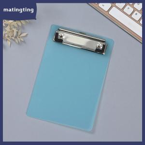 matingting Simple A6 Bill Clipboard Memo Pad Clip Board Loose-leaf Notebook File Writing Pad Clamps Paper Holder Office School Supplies