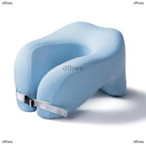 [COD] dfhws Travel Pillow U-Shape Pure Memory Foam Neck Pillow For Airplane Office Nap Cervical Pillows Flight Sleeping Head Neck Support
