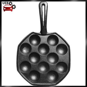 [Ueb Wholesale Mall] 12 Holes Takoyaki Grill Pan Plate Non Stick Home Cooking Baking Forms Tray Cooking Grill Baking Pan Kitchen Gadgets