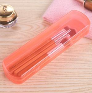 2pcs Portable Toothbrush Box Transparent Organizer Case Travel Toothbrush Holder Plastic Toothpaste Box