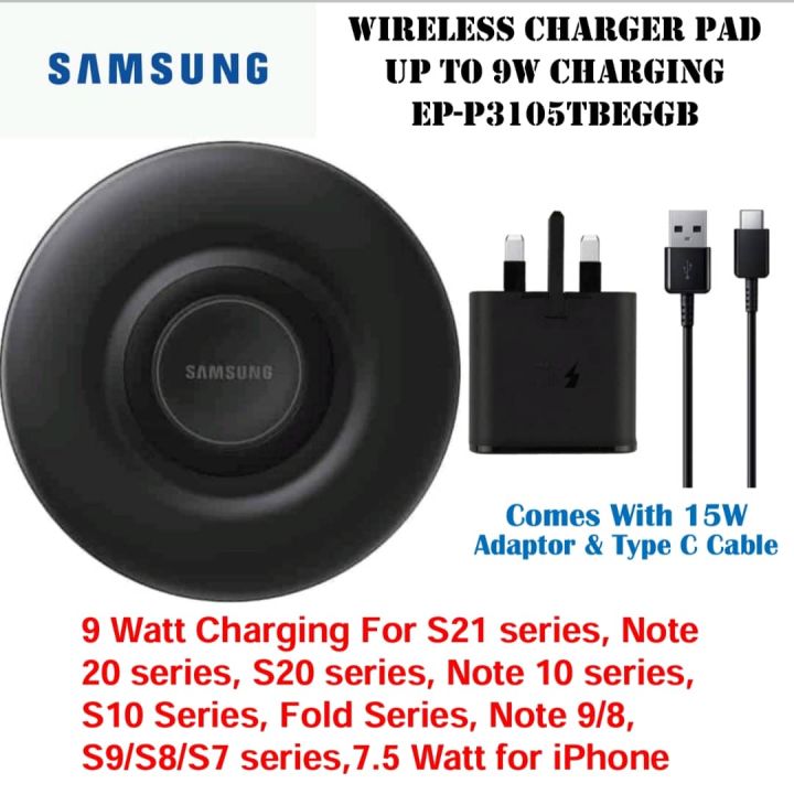 Wireless Charger S21 Fast Charging Support Wireless Charger S9+