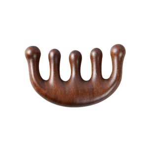 Sisir Pijat Kepala Bahan Kayu Scalp Massage Comb Untuk Terapi Pijat Kepala Alat Pijat