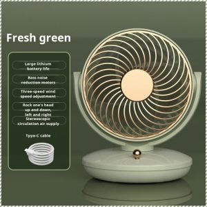 พัดลมตั้งโต๊ะ ลมธรรมชาติ พันธมิตรประหยัดพลังงาน พัดลมตั้งโต๊ะขนาดเล็ก มีประสิทธิภาพ