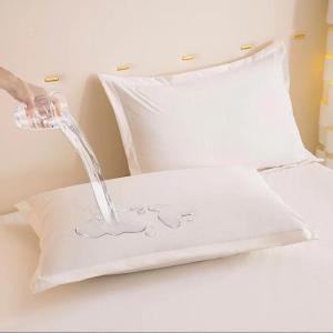 【NEW A 】2pcs Waterproof Pillow Cases Decorative Cushion Cover Envelope Style Sleeping Body Pillowcase Standard Queen King Size