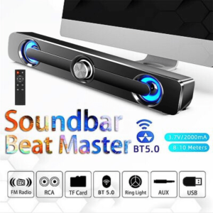 SADA Speaker Soundbar Super Bass Bluetooth 5.0 Karaoke Home Theater HiFi Stereo 3W - V-111