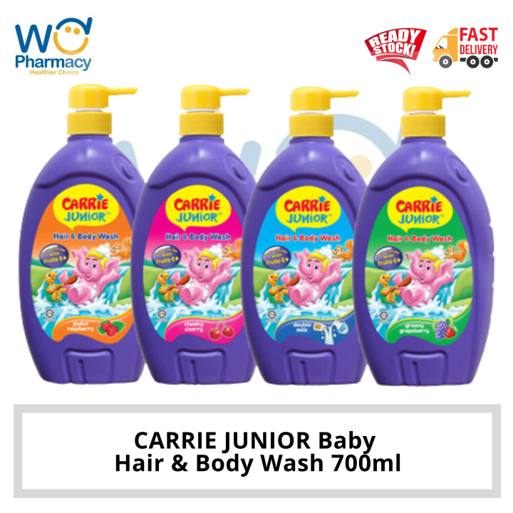 CARRIE JUNIOR Baby Hair & Body Wash 700ml | Lazada