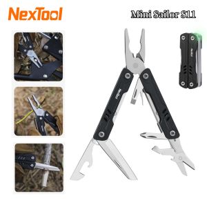 NexTool Mini Sailor Pliers S11 12-In-1 Multi Tool EDC Pocket Folding Tools Outdoor Wire Cutters Screwdriver Scissors Ard Pin EDC Tools Hand Tool