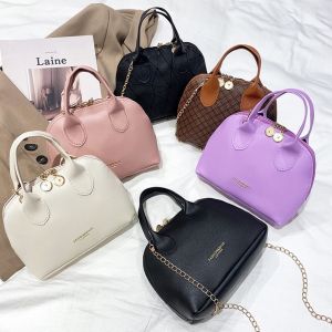 MICOLE SB2806 Korean Women Sling Bag Chains Shell Bag Crossbody Shoulder Bags Lady Casual Handbag Beg Murah