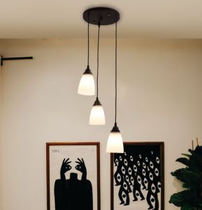 Lampu Gantung Hias Minimalis 3 in 1 Dekorasi Ruang Tamu