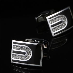 [HCM]Khuy măng sét nam cao cấp QT2026 màu đen