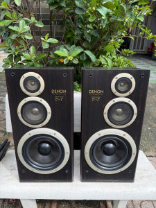 Bán cặp loa nghe nhạc  Denon USC - 7 bãi nhật về hát cực hay (ae mua ip e)  hàng bãi nhật về