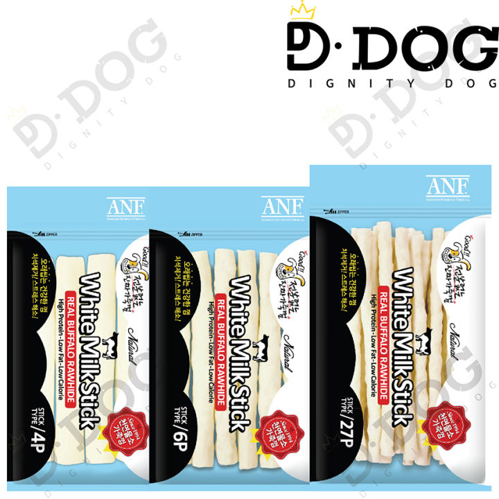 ANF 】 Dog Dental Treat Milk Sticks Oral Care Chew for Pet Hard Type