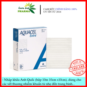 1 hộp - Gạc y tế cao cấp Aquacel Extra 10x10cm chính hãng ConvaTec