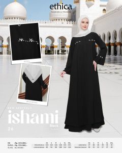 GAMIS ETHICA ISHAMI 26 DRESS HAJI & UMROH SERIES TERBARU DAILY KASUAL KEKINIAN KONDANGAN TERMURAHHH