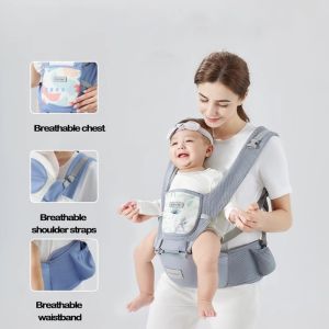 เป้อุ้มเด็ก เป้อุ้มเด็กแรกเกิด เป้อุ้มแรกเกิด ระบายอากาศได้ดี เป้อุ้มเด็กแรก เบาะอุ้มเด็ก  ผ้าอุ้มเด็ก  รองรับน้ำหนักได้ถึง 20 kg เป้สะพายเด็ก  ---baby carrier