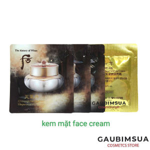 Whoo Cheongdam Radiant Regenerating Cream Sample Pack - 10 gói 1ml Multi-Pack