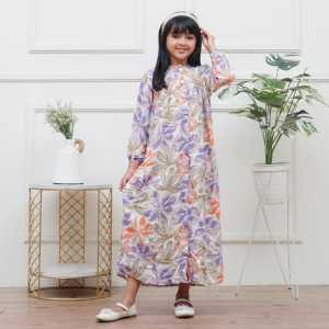 Gamis Anak Perempuan untuk Usia 3-8 Tahun Bahan Rayon Armor - Lembut Nyaman