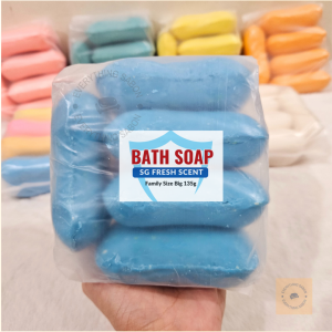 SG Body Bath Soap - 135g Family Size Big 5pcs/pack