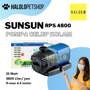 Pompa Kolam SUNSUN RPS 4800 Liter Perjam Pompa Celup Hemat Listrik