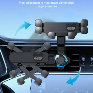 Car navigation bracket snapon air vent universal multifunction support gravity sensor