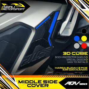 Middle Side Foot Step Cover ADV 160 Rubber Karet Motor Motorcycle