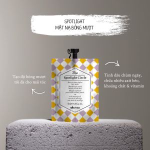 Mặt nạ tạo bóng hoàn hảo tóc The Spotlight Circle Davines 50ml