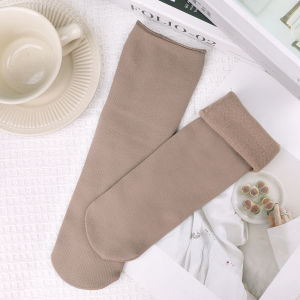 🔥Hot Sale🔥Thicken Wool Plush Socks Winter Warm Thermal Snow Boots Socks for Women Men Soft Velvet Fleece Long Sock Home Floor Sleeping Socks