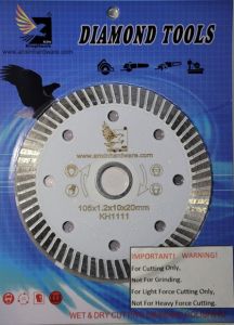4" Diamond Cutting Disc Turbo White KH1111