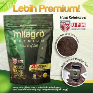 Baja Milagro Organik Tahi Ayam – Baja Pokok Berbuah & Berbunga | Baja Organik Serbaguna 100% Asli