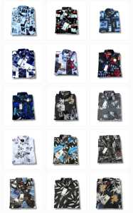 Kemeja Surfing Lengan Pendek Pria Bahan Katun Adem Motif Trendy 2026