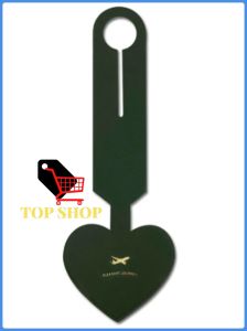 TOP SHOP 1Pc Suitcase Luggage Heart Tag Simple Bag Pendant Name Address Invitation Label Baggage Backpack Tags Travel Accessories