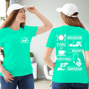 Kaos MANGAN TURU BAYARAN kaos distro terbaru bahan pe soft combet 24s adem dan nyaman di pakai kaos kata-kata terbaru