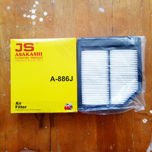Lọc gió động cơ Honda Civic 1.8 2005 2006 2007 2008 2009 2010 2011 2012 mã A886J của JS Asakashi Nhật Bản