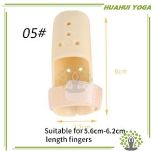 เฝือกนิ้ว มือพลาสติกสีเนื้อ ใช้ดามนิ้วสำหรับการรักษา เฝือกสวมนิ้ว เฝือกพลาสติก ดามนิ้ว บรรเท้าอา Mallet Finger (สีเนื้อ) HUAHUI YOGA