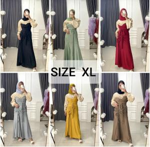 Dress Venia Shimmer Knit Duyung Dress Kondangan Wanita Fashion Style Wanita Cantik Dress Kondangan COD