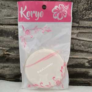 ❤ RatuCosmetic ❤ REMBUK PUFF NBR BULAT TEBAL KUNING/PUTIH OPP KORYO RANDOM
