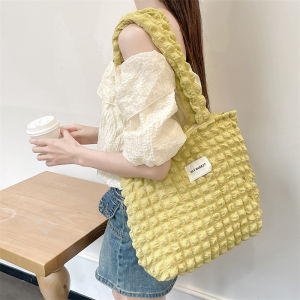 KOREAN PUFFY TOTE BAG